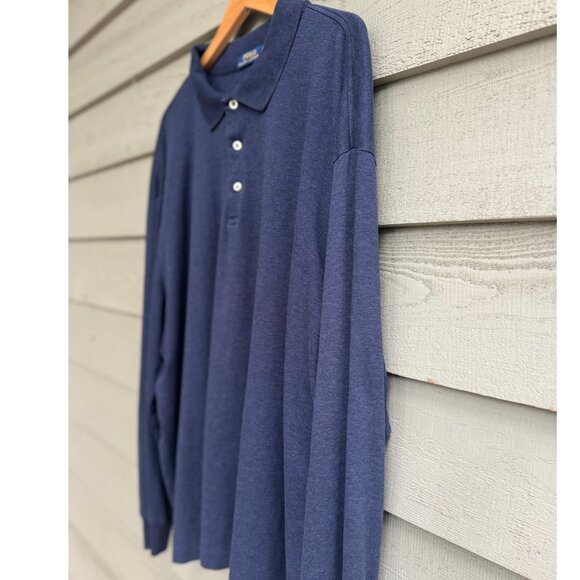 Polo Ralph Lauren Long Sleeve Polo Shirt 3XB - Picture 5 of 8